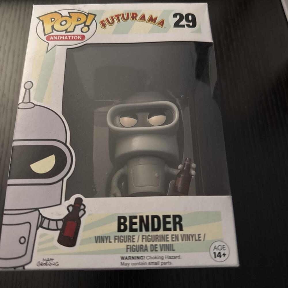 Bender Funko pop futurama